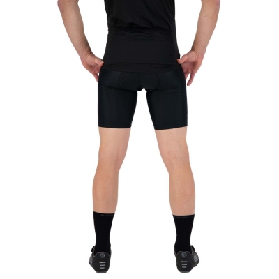Spodenki rowerowe z szelkami Rogelli Econ czarne - XL
