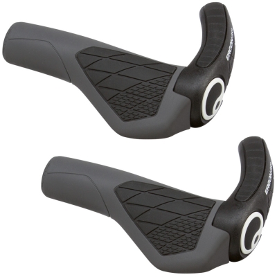 Gripy Ergon GS3 Racing szaro-czarne - S