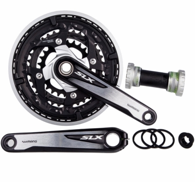 Mechanizm korbowy Shimano SLX FC-M670 czarny - 48x36x26 175mm