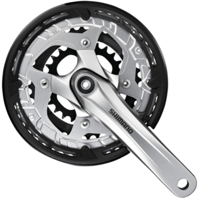 Mechanizm korbowy Shimano FC-T4010 Octalink srebrny