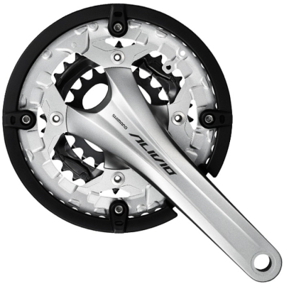 Mechanizm korbowy Shimano Alivio FC-T4060 srebrny