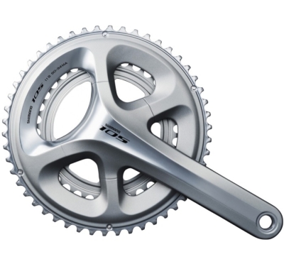 Mechanizm korbowy Shimano 105 FC-5800 srebrny