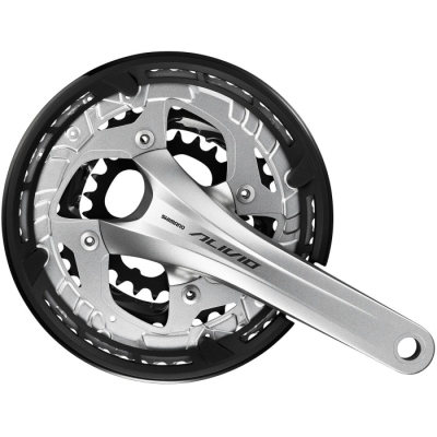 Mechanizm korbowy Shimano Alivio FC-T4060 srebrny
