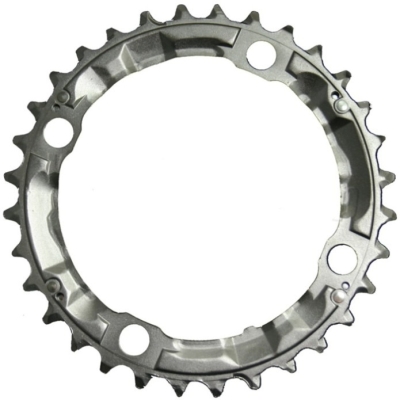 Tarcza mechanizmu korbowego Shimano Deore FC-M590 / M532 (32T) srebrna