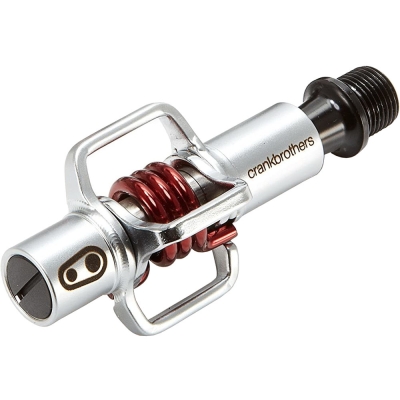 Pedały rowerowe Crank Brothers Eggbeater 1 srebrno-czerwone