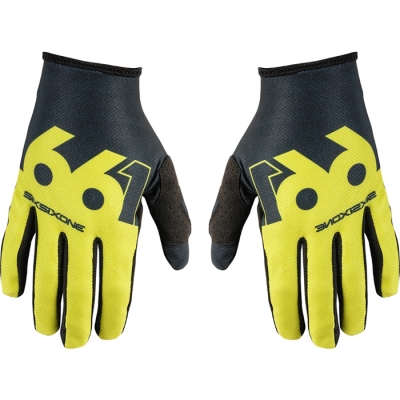 SixSixOne 661 Comp Slice Rękawiczki rowerowe czarno żółte - S