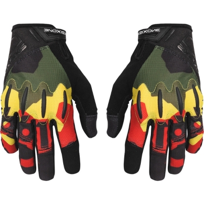 SixSixOne 661 Evo II Rękawiczki rowerowe DH rasta - M