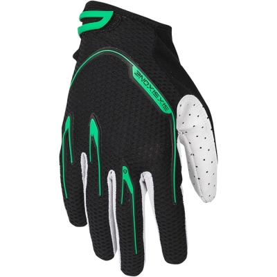 Rękawiczki SixSixOne 661 Recon czarno-zielone - XL