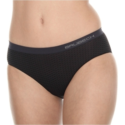 Majtki damskie Brubeck Base Layer grafitowe - S