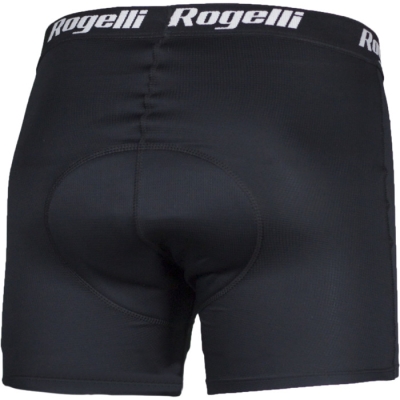 Rogelli Bokserki rowerowe z wkładką czarne