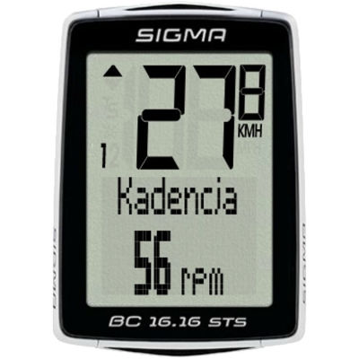 Licznik rowerowy bezprzewodowy Sigma BC 16.16 STS CAD
