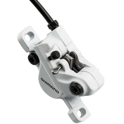 Shimano BR M447 Alivio Zacisk hamulca tarczowego PM okł. żywiczne biały
