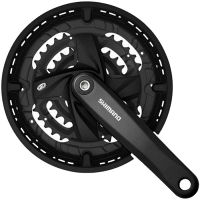 Mechanizm korbowy Shimano Altus FC-M371 czarny