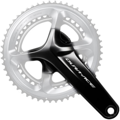 Mechanizm korbowy z pomiarem mocy Shimano Dura-Ace FC-R9100 (bez tarczy)