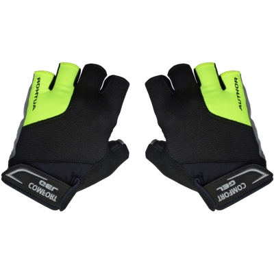 Rękawiczki Author Comfort Gel X6 czarno-żółte