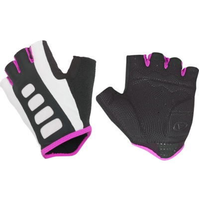 Rękawiczki damskie Author Sport Gel X6 czarno-różowe - M