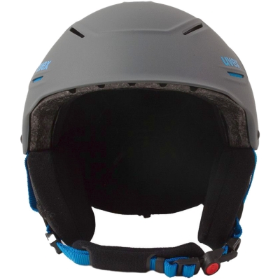 Kask narciarski Uvex P1us 2.0 szaro-niebieski