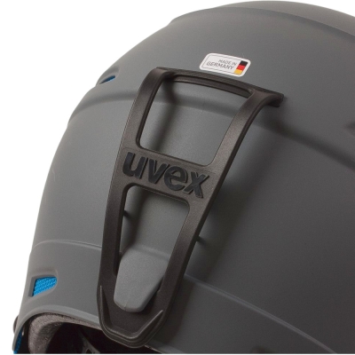 Kask narciarski Uvex P1us 2.0 szaro-niebieski