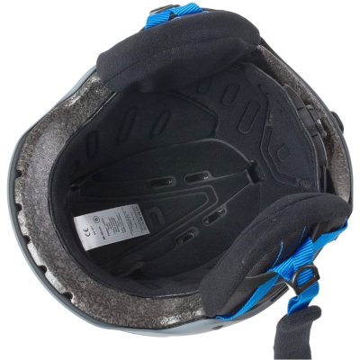 Kask narciarski Uvex P1us 2.0 szaro-niebieski