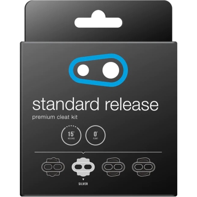 Bloki do pedałów Crank Brothers Standard release srebrne
