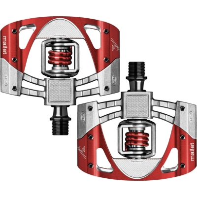 Pedały rowerowe Crank Brothers Mallet 3 czerwone