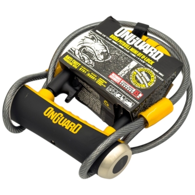 Zapięcie U-lock Onguard Pitbull Mini DT 8008 + linka
