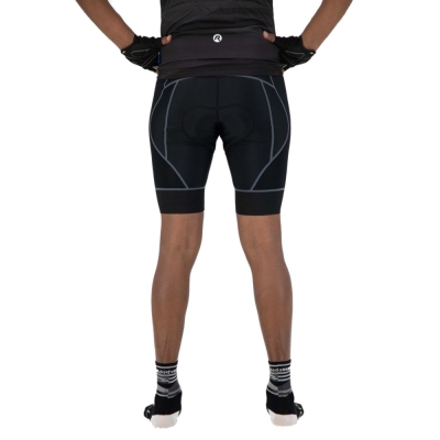 Spodenki rowerowe Rogelli Calore czarne - XXL
