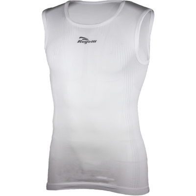 Bezrękawnik Rogelli Compression biały - XXL