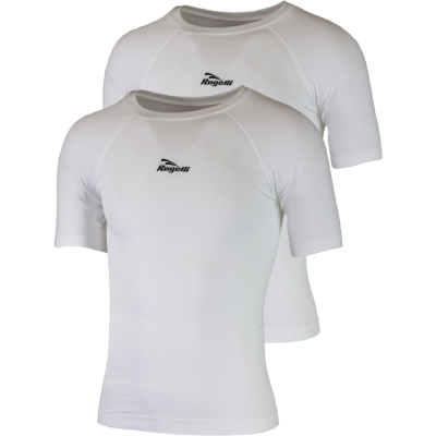 Koszulki termoaktywne Rogelli Core białe - L/XL