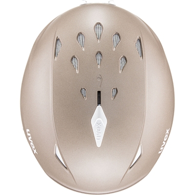 Kask narciarski Uvex Primo beżowy
