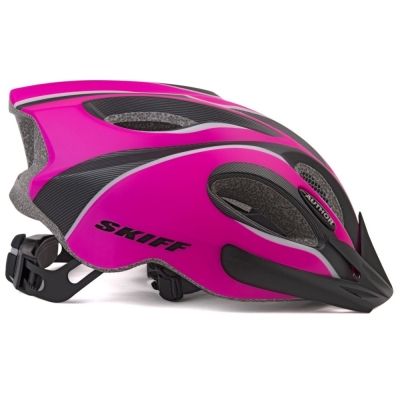 Kask rowerowy Author Skiff różowo-czarny - 58-62