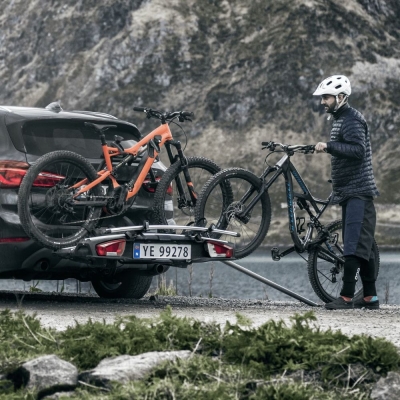 Adapter na dodatkowy rower Thule VeloSpace XT srebrny