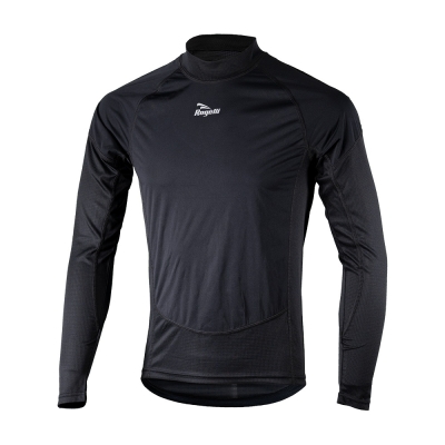 Rogelli No Wind Koszulka z długim rękawem czarna - 3XL