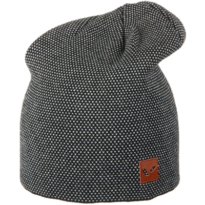 Czapka zimowa Viking Gosta czarno-biała