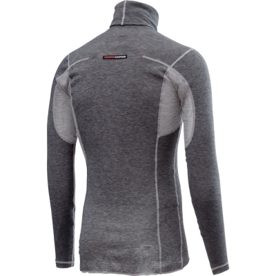 Podkoszulka termoaktywna Castelli Flanders Warm Neck LS szara - L