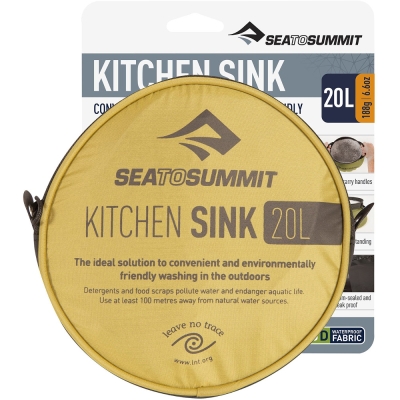 Zlew turystyczny składany Sea to Summit Kitchen Sink - 20L