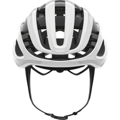 Kask rowerowy Abus AirBreaker biało-czarny