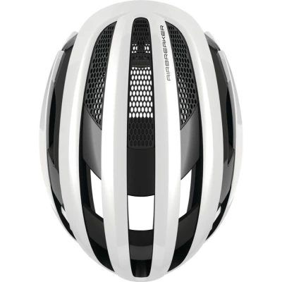 Kask rowerowy Abus AirBreaker biało-czarny