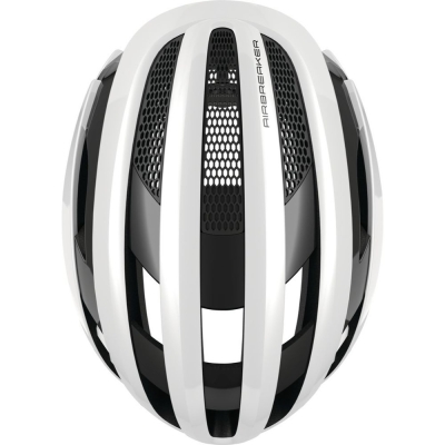 Kask rowerowy Abus AirBreaker biało-czarny