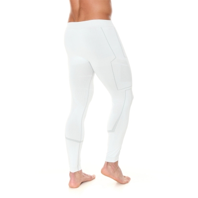 Legginsy męskie Brubeck Cooler jasnoszare - XS