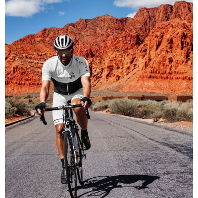 Kask rowerowy Abus Viantor niebieski