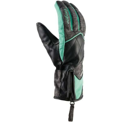 Rękawice narciarskie damskie Viking Ski Lady Atria turkusowe - 5