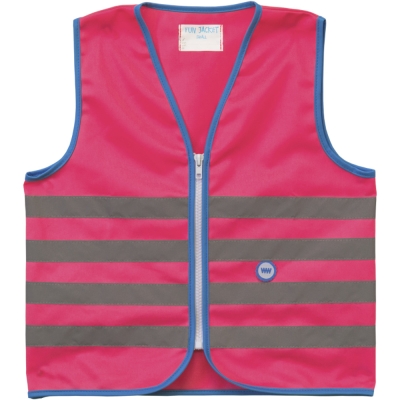 Kamizelka odblaskowa dziecięca Wowow Fun Jacket różowa