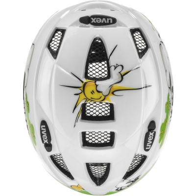 Kask rowerowy Uvex Kid 2 biało-zielony