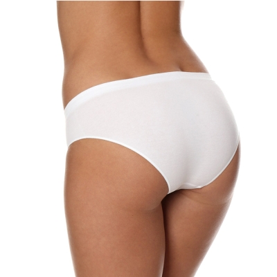 Majtki damskie Brubeck Hipster Comfort Cotton białe