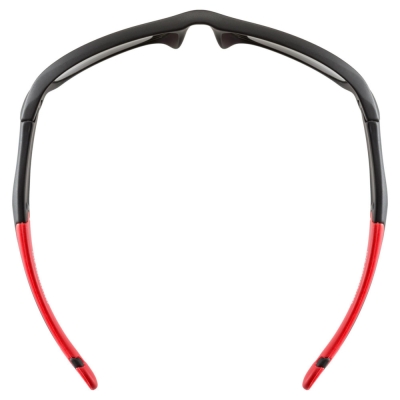 Okulary rowerowe dziecięce Uvex Sportstyle 507 czarno-czerwone