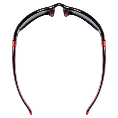 Okulary rowerowe Uvex Sportstyle 211 czarno-czerwone