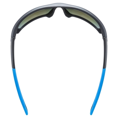 Okulary rowerowe Uvex Sportstyle 225 czarno-niebieskie