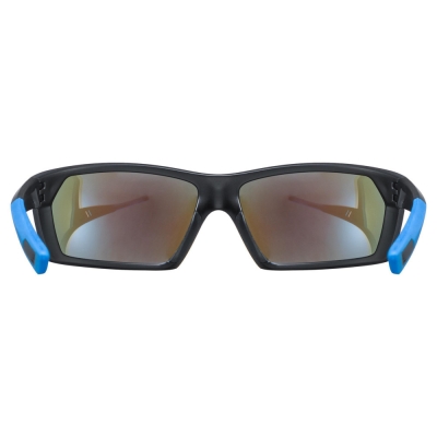 Okulary rowerowe Uvex Sportstyle 225 czarno-niebieskie