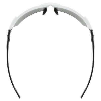 Okulary rowerowe Uvex Sportstyle 114 biało-czarne + wymienne szkła